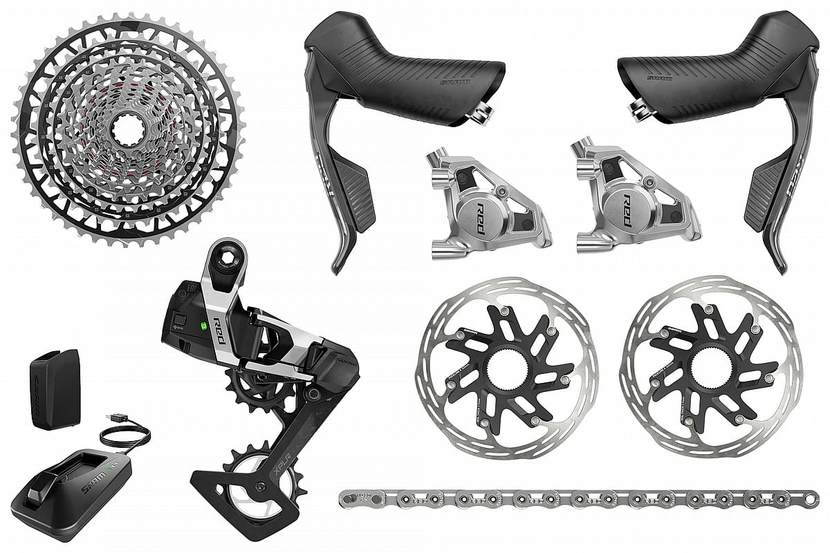 SRAM RED AXS E1 XPLR 13-Speed Groupset – Flat Tire Co.